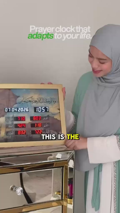 Iman Adhan Clock
