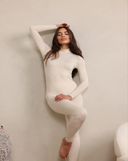 Luxe Sand Leggings by Hadara Boutique