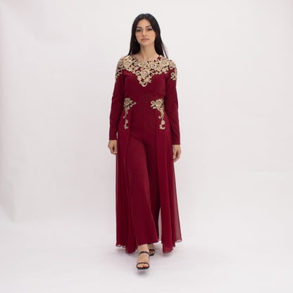 Avi Jumpsuit - Red