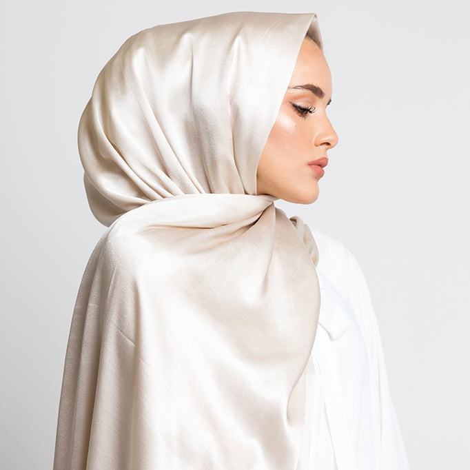 Satin Hijab by Hadara Boutique
