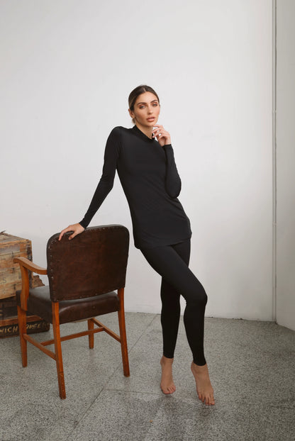Luxe Midnight Leggings by Hadara Boutique