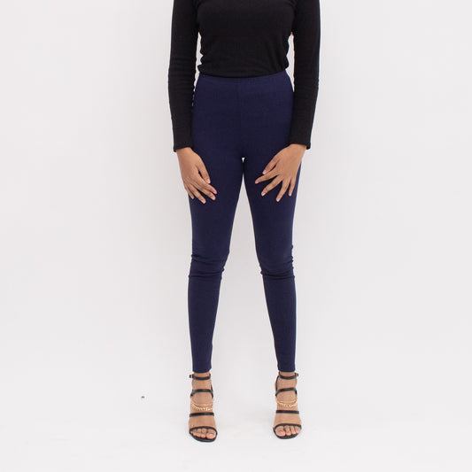 Basic Tights in Navy by Hadara Boutique